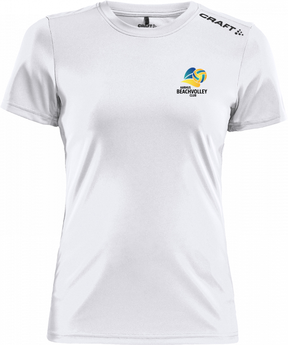 Craft - Aarhus Beachvolley Klub T-Shirt Dame - Hvid & sort