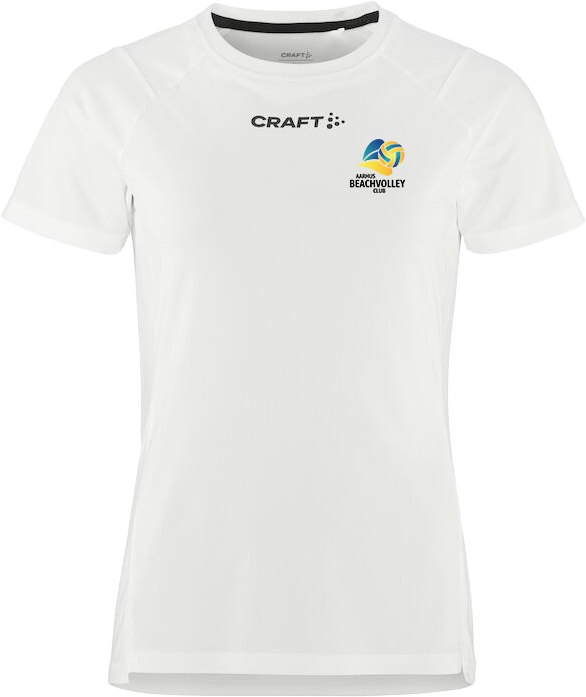 Craft - Aarhus Beachvolley Klub T-Shirt Dame - Hvid