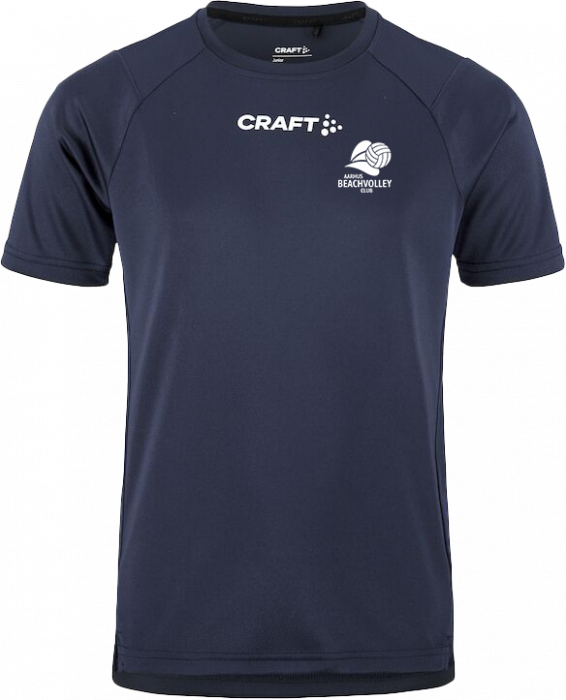 Craft - Aarhus Beachvolley Club T-Shirt Kids - Marineblau