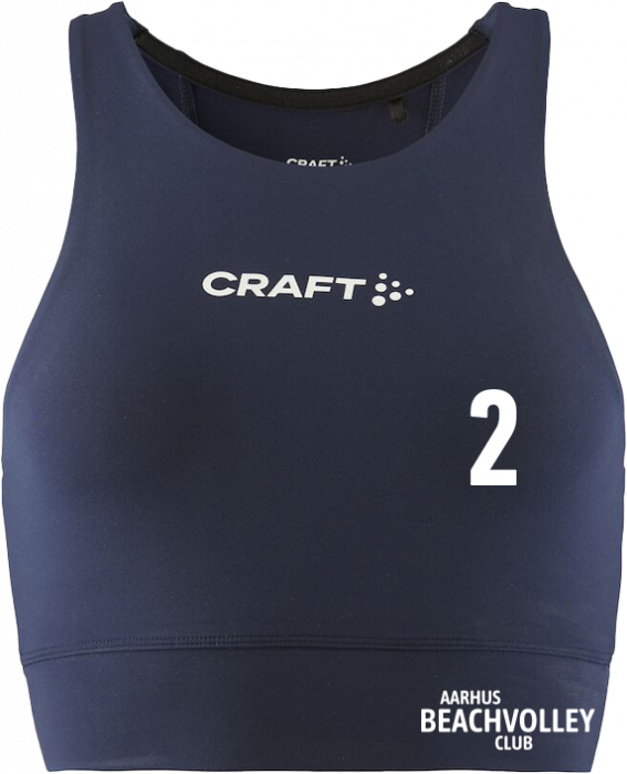 Craft - Aarhus Beachvolley Crop Top Women - Azul-marinho