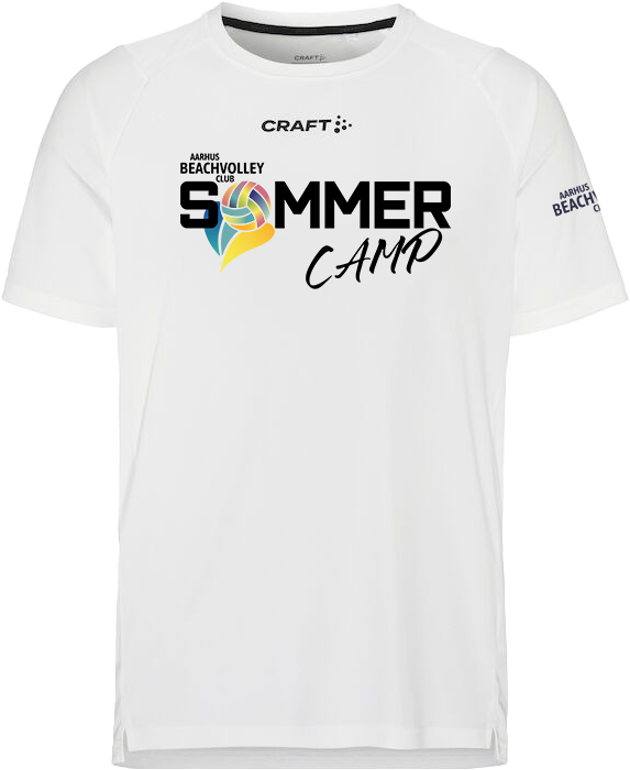 Craft - Aarhus Beachvolley Sommercamp T-Shirt Kids - Biały